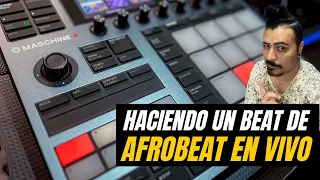 Haciendo Afrobeat en vivo con Ableton Live, Mashine +, Push 2, Microfreak, Pigments de Arturia y más