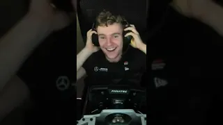 Jarno Opmeer’s reaction to winning esports race from last place