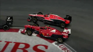 F1 2013 CAREER MODE SEASON 3-FERRARI/CHINESE GP/RACE GAMEPLAY PS3