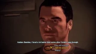 Mass Effect 1 - Kaidan mentions Shepard's L3 implants...