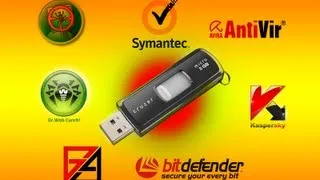 AIO Multi Antivirus Rescue USB Flash Drive by Britec