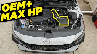 The BEST OEM+ Intake Solution For Elantra N's | SXTH Element Intake Lite