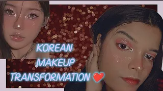 Korean makeup transformation thatmakeupgirl