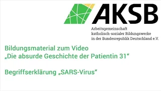 Folge 5: Begriffserklärung "SARS-Virus"