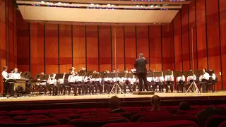 Berry Miller Junior High Honors Band performs at UH Moores School of Music