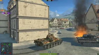 WoT Blitz • AMX M4 49 • 50TP Tyszkiewicza • Overwhelming Attack vs Strategic Defense