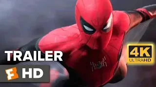 Spider Man Far From Home Teaser Trailer #1 2019  4k 60FPS