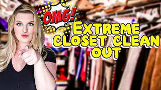 HOARDERS! EXTREME CLOSET CLEAN OUT! CLEANING, DECLUTTERING AND ORGANIZING! LIVING WITH CAMBRIEA