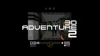 3D Adventure 2: Green Eye (Obscure Java Wolf3D Clone where you shoot down robots) full playthrough