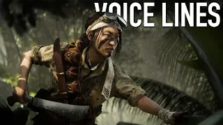 Battlefield 5 - Misaki Yamashiro Elite Voice Lines