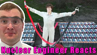 Nuclear Engineer Reacts to Styropyro "100 Car Batteries in Parallel"