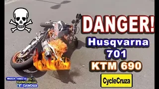 Why I WON'T BUY a Husqvarna 701 KTM 690 - DANGEROUS🔥☠️