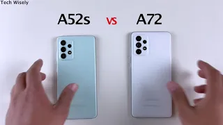 SAMSUNG A72 vs A52s 5G | SPEED TEST