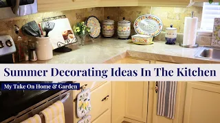 Decorating The Kitchen With Lemons For Summer 2023 // Lemon Decor Ideas