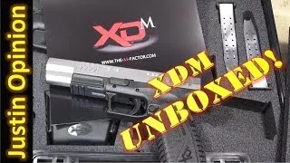 XDM 9mm 5.25" Competition: Unboxed