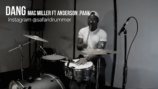 Mac Miller ft Anderson .Paak - Dang - Drum Cover | Safari Drummer