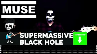 【MUSE】[ Supermassive Black Hole ] cover by Cesar | LESSON | BASS TAB