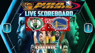 Game 1 Boston Celtics at Golden State Warriors  - Nba finals  Live Scoreboard - Play by Play