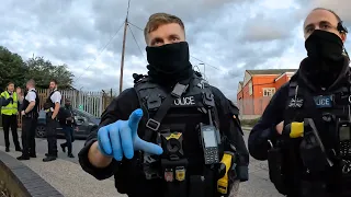 We are DETAINING YOU ⚠️🤬❌️  | SERCO Vehicle base