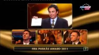 NEYMAR Winner The FIFA Puskas Award 2011