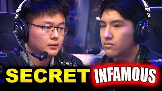 SECRET vs INFAMOUS - EU vs SA ELIMINATION! - TI9 THE INTERNATIONAL 2019 DOTA 2