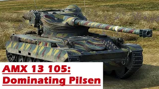 AMX 13 105: Dominating Pilsen - World of Tanks Console