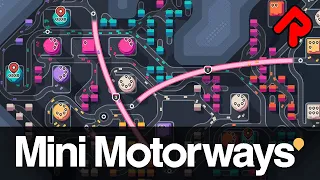 Playing harder levels in Mini Motorways PC gameplay! (Streamed 20 July 2021)