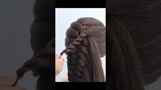 Easy Cute Hairstyle For Wedding & Party