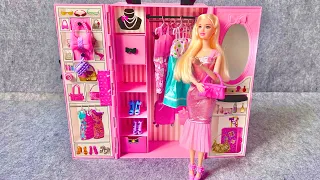 8 minutes of pleasant pastime with unpacking toys BARBIE | ASMR