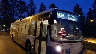 Amazing & loud ZF! R.I.P. Scania Lahti Scala Transdev 310, Line 143A Kamppi-Soukanniemi