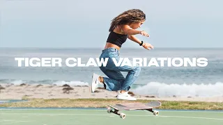 20 Longboard TIGER CLAW Variations