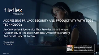 Edge Computing Association Webinar 3 21 2019