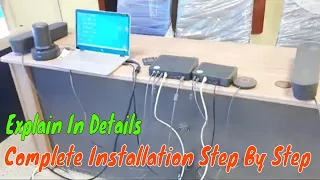 LOGITECH RALLY PLUS CONFERENCE SYSTEM | Easy Installation Complete Setup Step by Step | Ahmad Latif