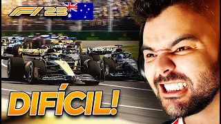 NÃO ESTÁ SENDO FÁCIL! GP AUSTRÁLIA - F1 23 - CARREIRA | EP 51