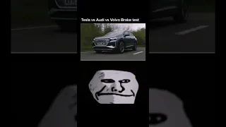 Tesla VS Volvo VS Audi | Brake test