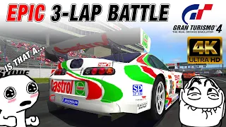 Supra GT500 3-Lap Battle | Gran Turismo 4 | PCSX2