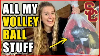 What's In My Volleyball Bag! (Old USC Gear In My Attic!)