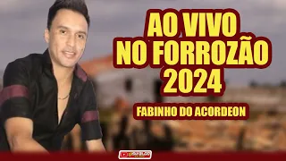 FABINHO DO ACORDEON - NO MELHOR DO FORRÓ 2024 ( AO VIVO NA LAGOA DO PADRE )