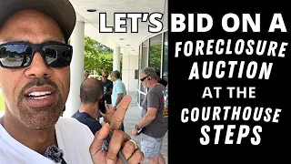 how to buy a house at the foreclosure auction courthouse steps