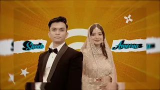 Ameena & Shoeb cinematic wedding film Dronewala