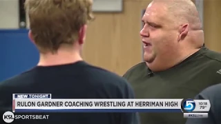 Olympic gold medalist Rulon Gardner the new wrestling coach at Herriman High