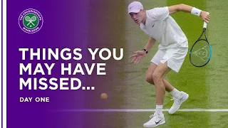 Things You May Have Missed | Day One | Wimbledon 2021