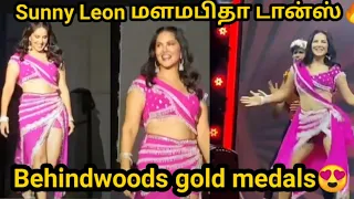 Sunny Leon Dance performance with behindwoods gold medal 2022