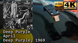 Deep Purple ‎- April (Deep Purple), 1969, Vinyl video 4K, 24bit/96kHz