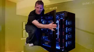 THIS CASE IS BIGGER THAN ME - CORSAIR CONCEPT SLATE