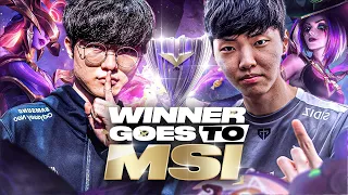 WINNER GOES TO MSI - T1 VS GENG UPPER BRACKET - CAEDREL