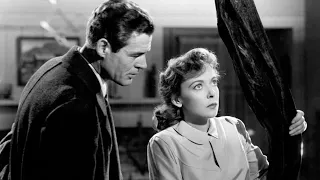 ON DANGEROUS GROUND (1951): Robert Ryan/Ida Lupino connect in classic noir.