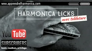 Harmonica lick Free - Harmonica C