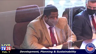 Development, Planning and Sustainability Committee Meeting, February 1, 2022