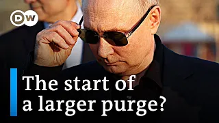 A purge at the top of Russia's military establishment? | DW News